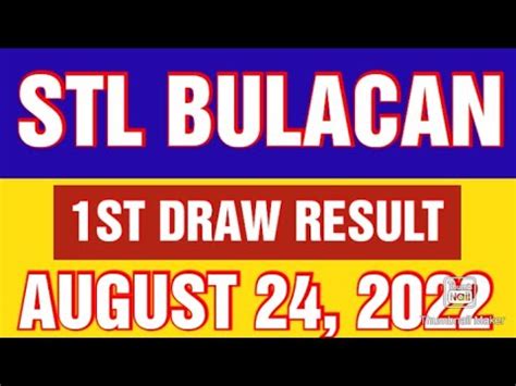 Mga video ng stl result bulacan.